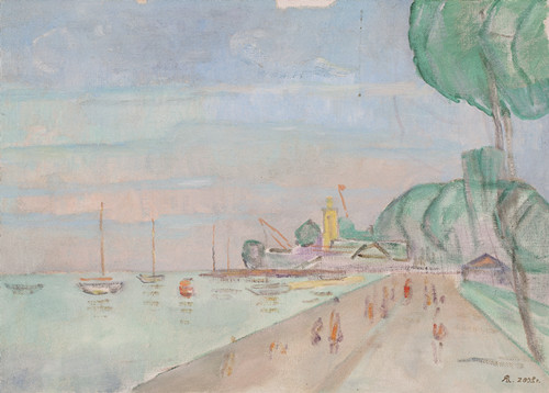 德米特里《港湾》54×40cm