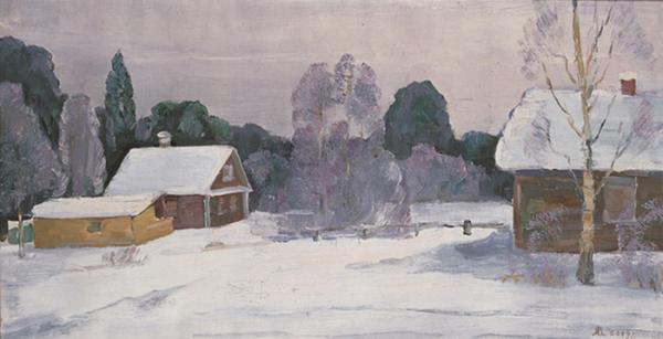 德米特里《雪霁》60×31cm 2009年