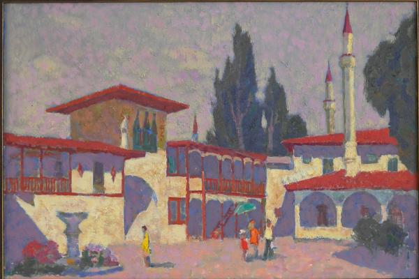 卢卡森诺克 《红房子》 41×58cm 布面油画2008年