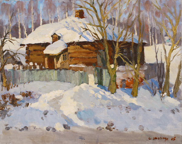 斯维特莱娜 《 布列斯之春》  40x50cm    2005年