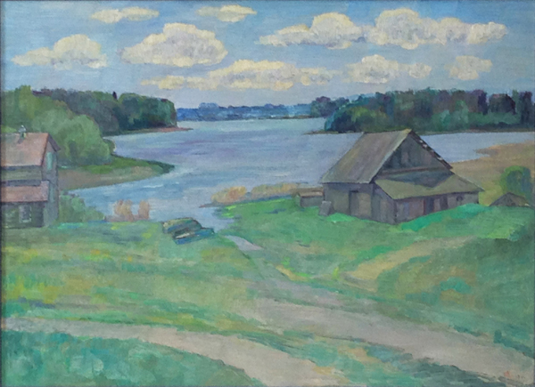 德米特里 《夏日午后》54x76cm 2000年 