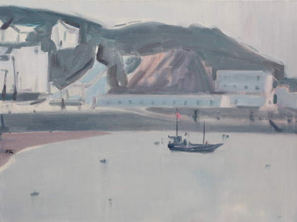 林涛《舟山白沙》 80 ×60cm    2011年