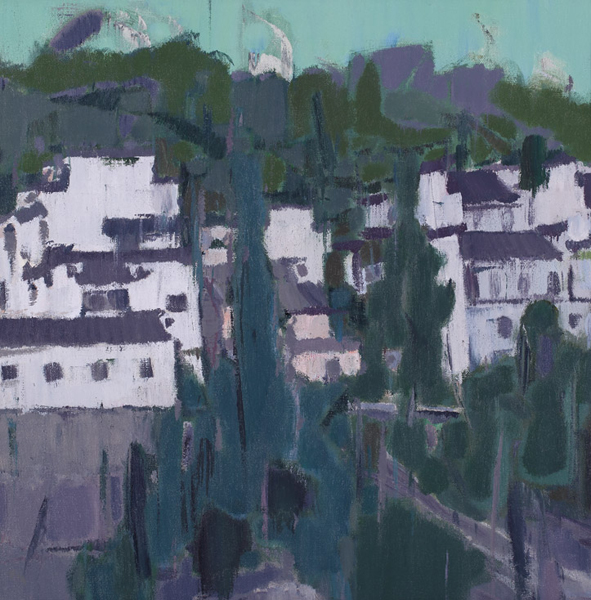 林涛  《染》 60x60cm     2012年