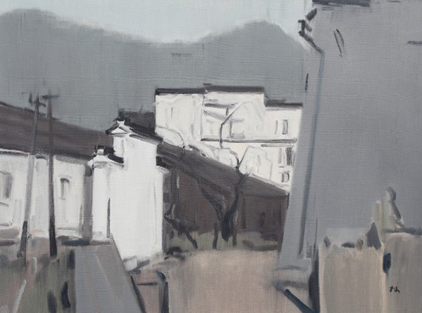 林涛    《婺源沱川—4》 80 ×60cm    2011年