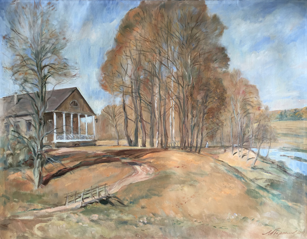 格拉西莫夫·米哈伊洛维奇    《远方》 75x100