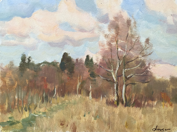 伊戈尔·亚历山德罗维奇  《此情此景》 35x24cm   