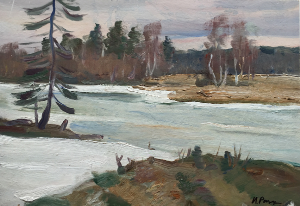 伊戈尔·亚历山德罗维奇  《美丽的季节1》33.5x23.5cm   