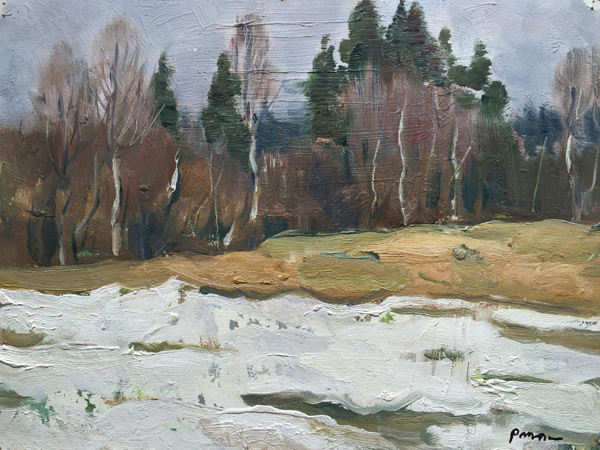 伊戈尔·亚历山德罗维奇    《美丽的季节2》32.5x23.5cm