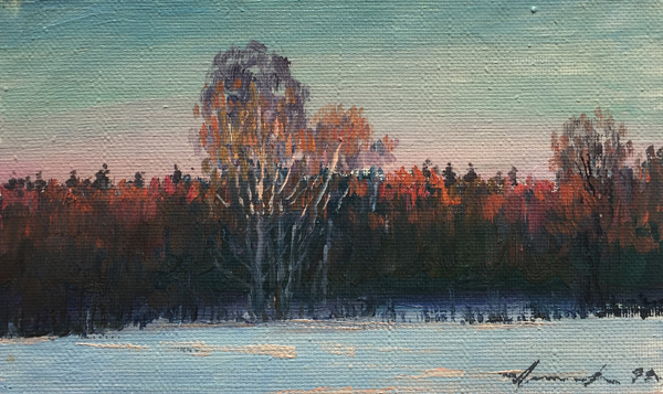 拉申得  《秋色》 32x18cm