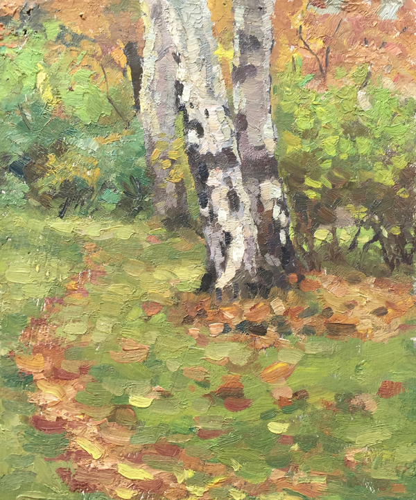 鲁邦·玛尔格利塔·德米特里耶夫娜  《落叶》  23x28cm