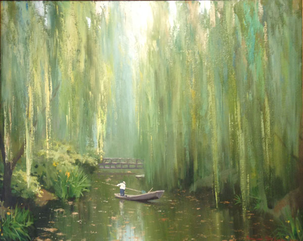 谢夫楚科《 西溪盛景》 120х140cm 布面油画 2014年