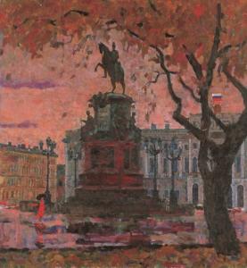 卢卡森诺克《尼基塔》     69x65cm  2006年