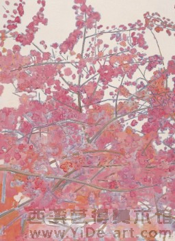 张晖《树之七（1）》   96.5x132cm   2011年