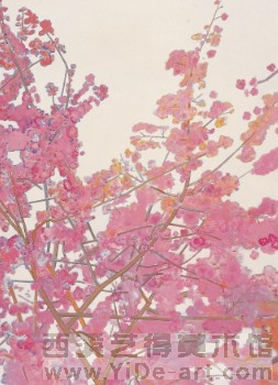 张晖《树之七（2）》   96.5x132cm   2011年