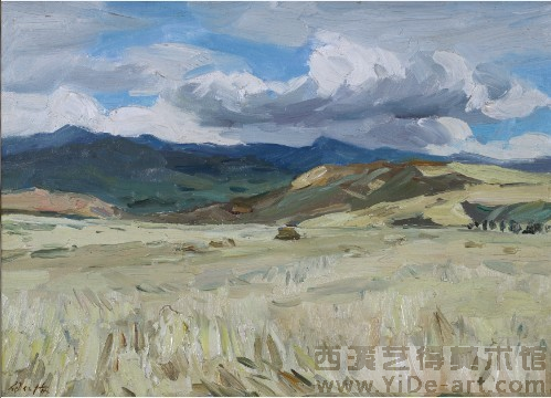 《田野》33cmX46cm 2002年