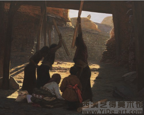 陈宁《五月的早晨》 92×73cm 1995年