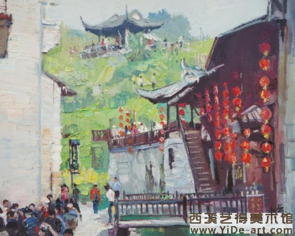 《騖源李坑村尾》50×40cm 2012年