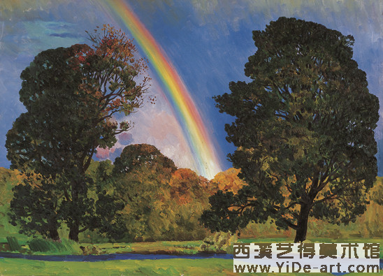 布里奥克《彩虹》50x70cm 2006年