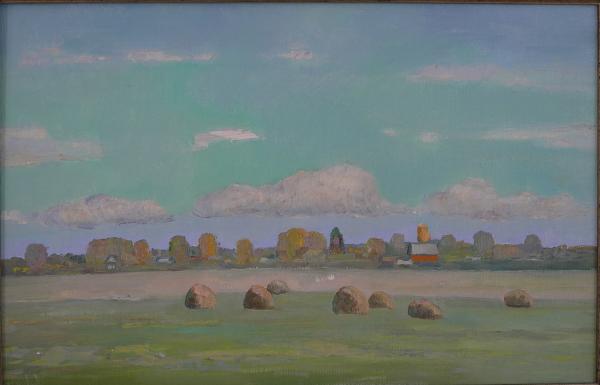 德米特里《尼季诺的秋日》37x57cm 2001年