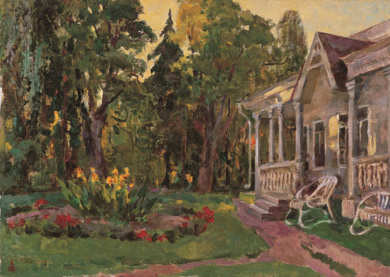 卢卡森洛克-《雅居》38×48cm2005年