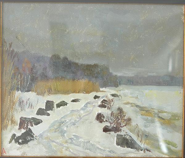 卢卡森洛克－冬天1 20×25cm