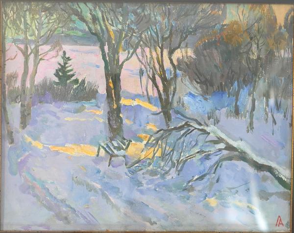 卢卡森洛克－冬天3 20×25cm