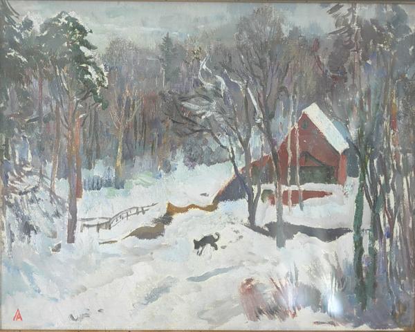 卢卡森洛克－冬天4 20×25cm