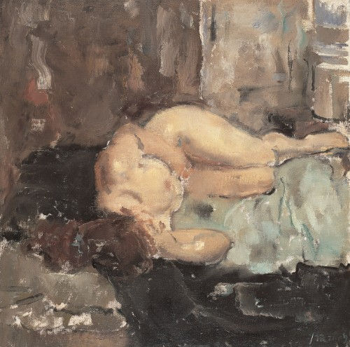 王羽天《人体习作》  60×60 cm  2009年