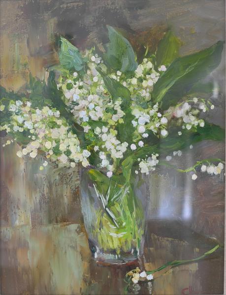 谢夫楚科 《花》 30x40cm 2009年