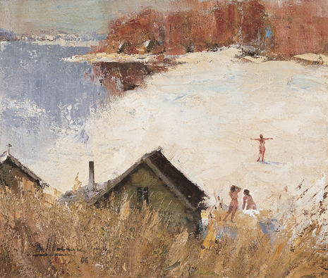 谢夫楚科 《星期六》 60x70cm 2005年