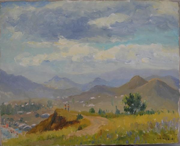 谢夫楚科《东方的克里米亚》 40x50cm 2004年