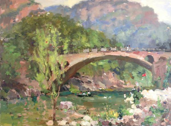 斯维特莱娜 《周末》 60×80cm 布面油画 2014年  