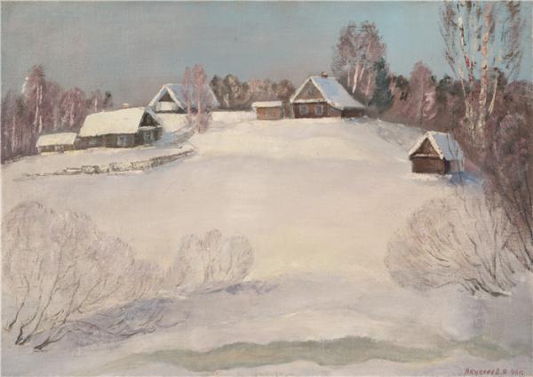 《三月》德米特里 45×63.5cm 1996年