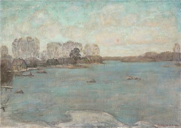 《四月》德米特里 45×63cm 1999年