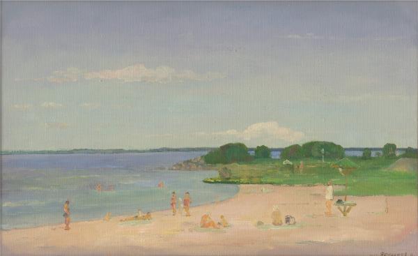 德米特里《明媚的沙滩》67x41cm