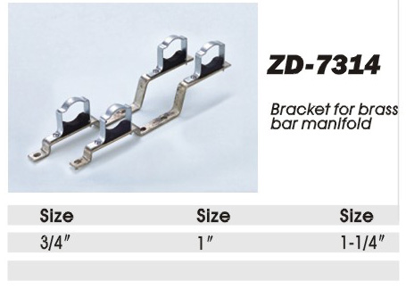 ZD-7314 braclet for brass bar manlfold