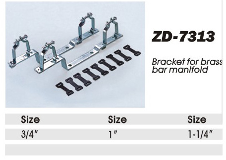 ZD-7313 braclet for brass bar manlfold