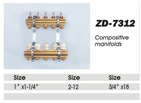 ZD-7312 composltlve manlfolds