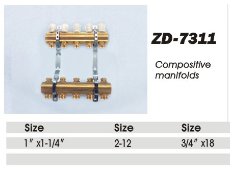 ZD-7311 composltlve manlfolds