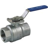 S1027 2pc ball valve with mounting pad