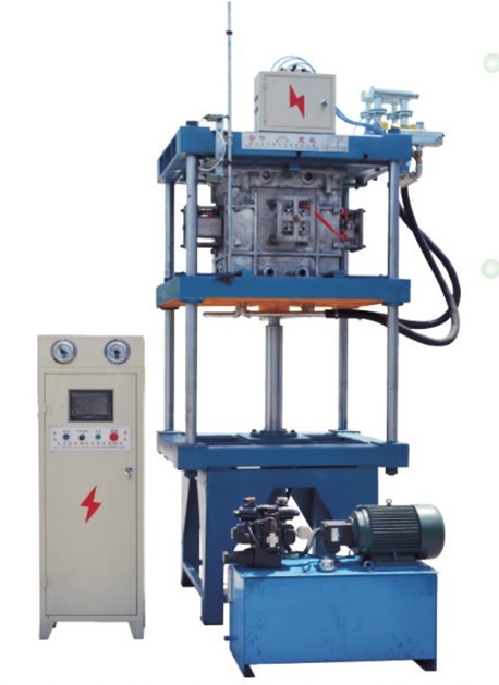 上打料半自动液压成型机